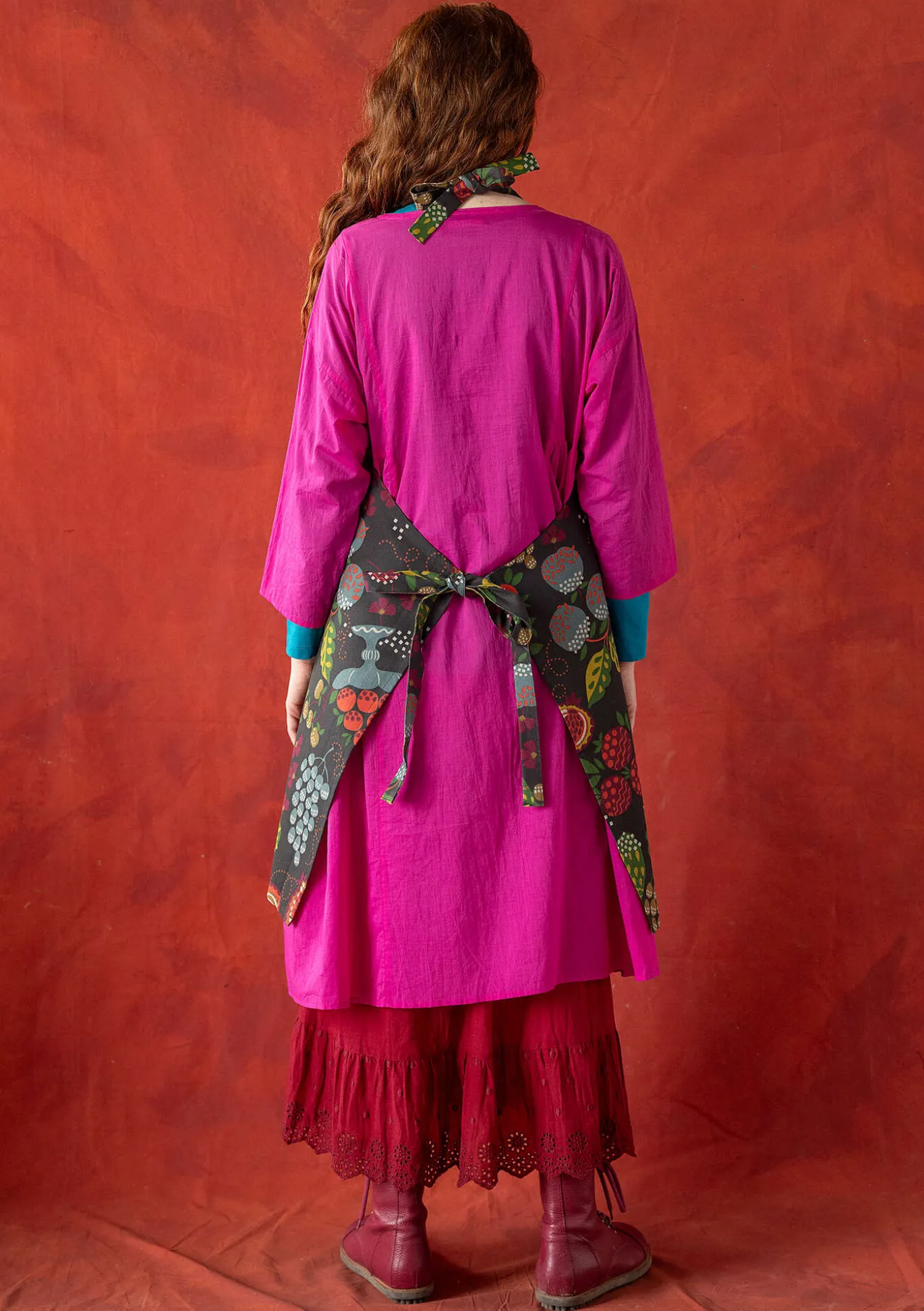 Esiliina "Fruits" ekopuuvillaa