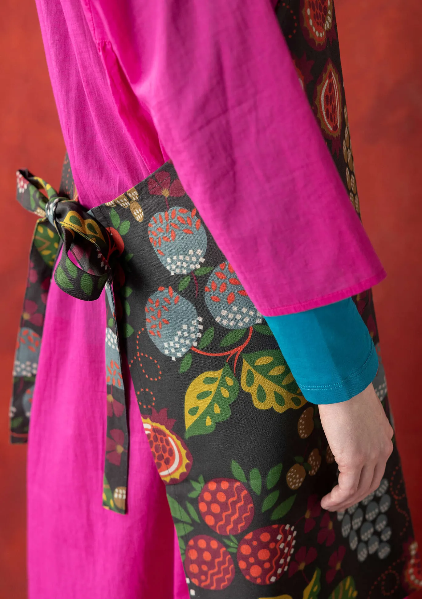 Esiliina "Fruits" ekopuuvillaa