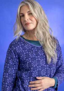 Freja-neuletunika ekopuuvillaa ja kierrätettyä puuvillaa