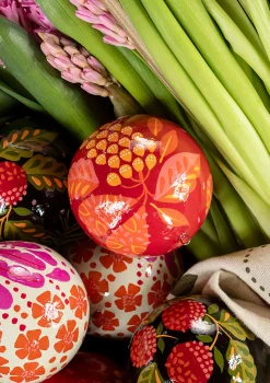 Joulupallo "Gnistra" paperimassaa