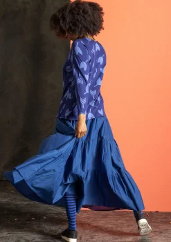 Kangashame puuvillaa ja silkkiä