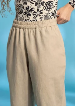 Kangashousut ekopuuvillaa ja pellavaa