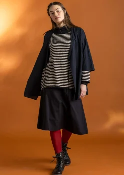 Kangaskimono ekopuuvillaista dobby-kudosta