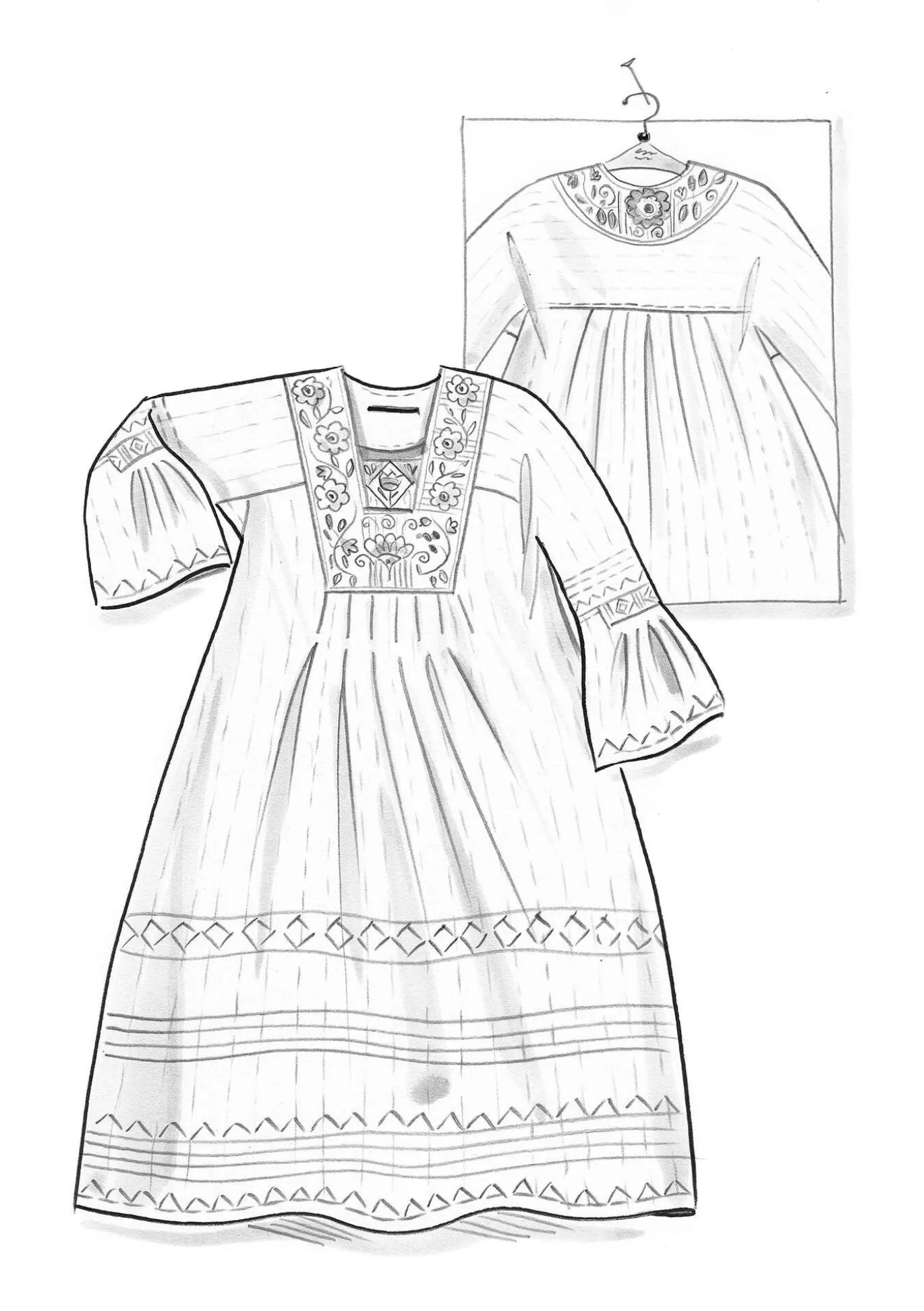 Kangasmekko "Kristina" ekopuuvillaa