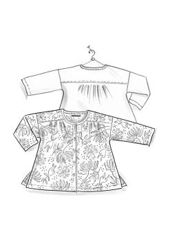 Kangaspusero ”Hedda” ekopuuvillaa