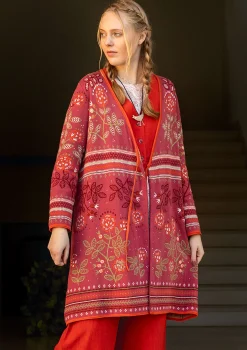 Kietaisuneuletakki ”Lisa” ekologista/kierrätettyä puuvillaa