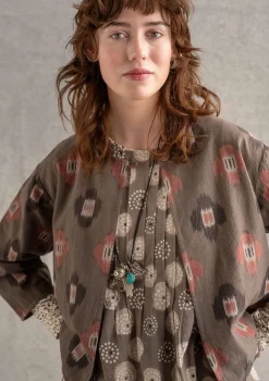 Kudottu sisätakki ”Harda" puuvillaa