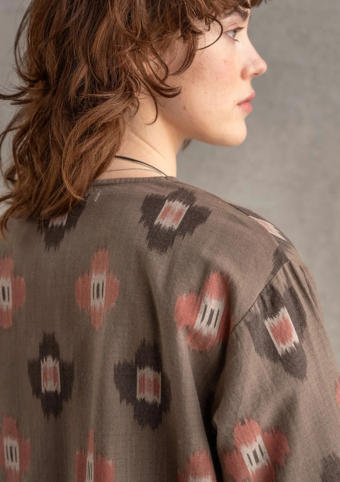 Kudottu sisätakki ”Harda" puuvillaa