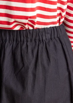 Kudottu twillhame ekopuuvillaa