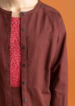 Kudottu twillpaita ekopuuvillaa