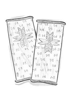 Kynsikkäät ”Vega” kierrätettyä villaa/karitsanvillaa