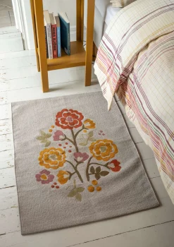 Matto "Wild rose" ekopuuvillaa