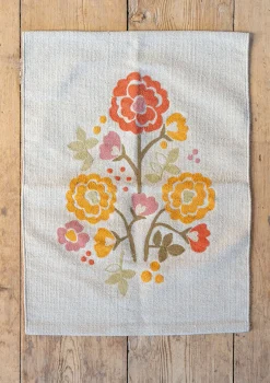 Matto "Wild rose" ekopuuvillaa