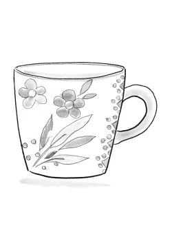 Muki "Flower pots" keramiikkaa