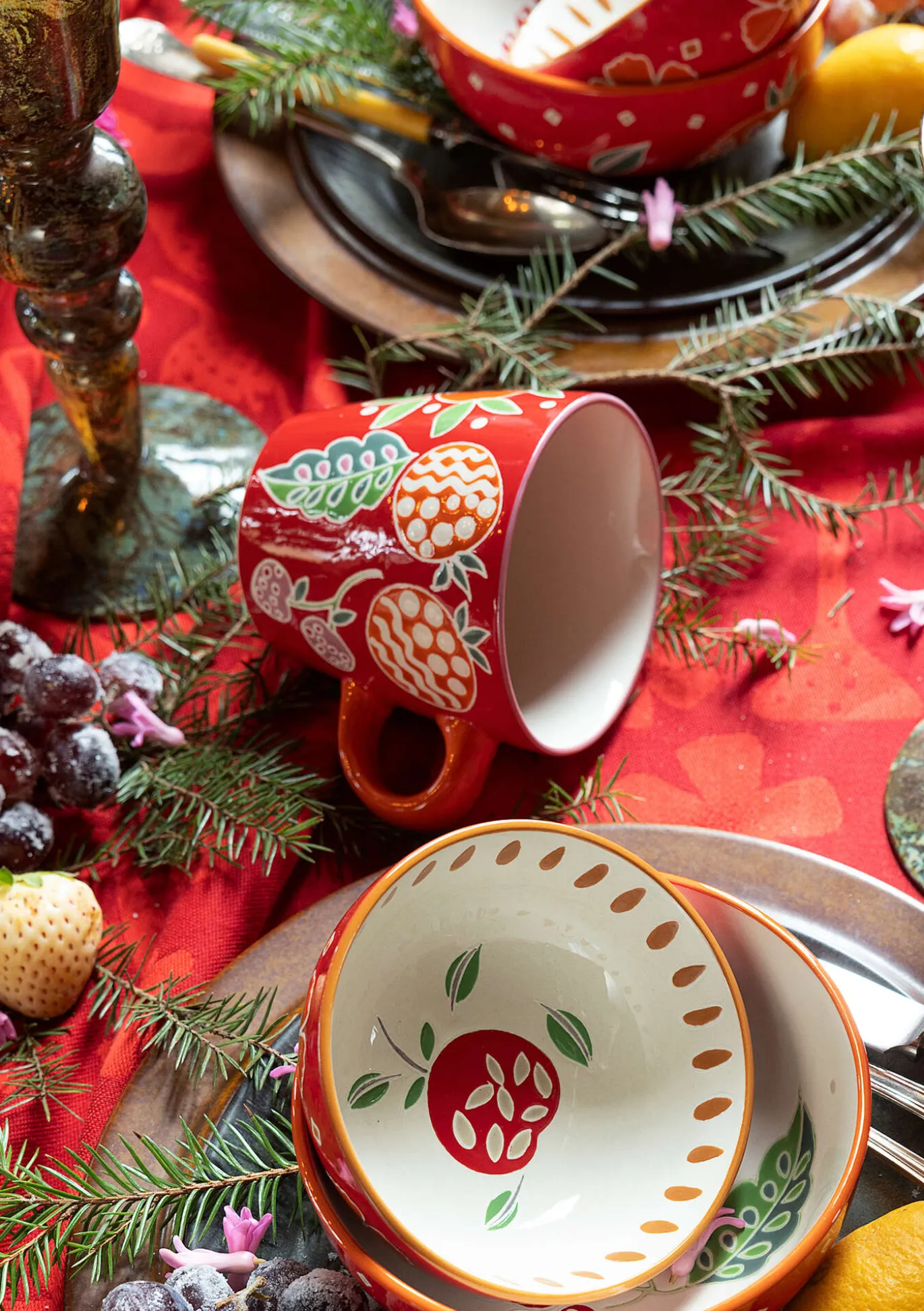 Muki "Fruits" keramiikkaa