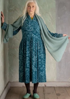 Neulekaulahuivi alpakkasekoitetta