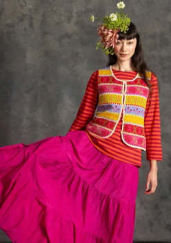 Neuleliivi "Klara" ekologista ja kierrätettyä puuvillaa