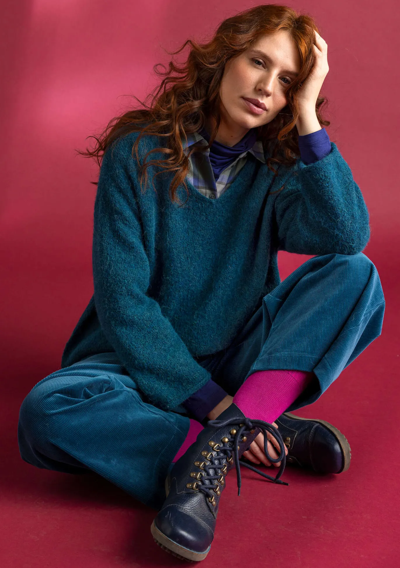 Neulepusero alpakkasekoitetta