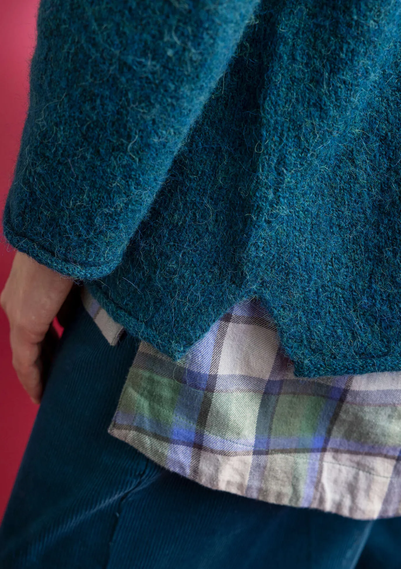 Neulepusero alpakkasekoitetta