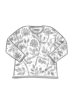 Neulepusero ”NYPONROS” ekologista/kierrätettyä puuvillaa