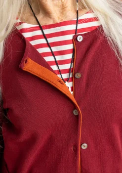 Neuletakki ekologista/kierrätettyä puuvillaa