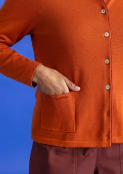 Neuletakki ekologista/kierrätettyä puuvillaa