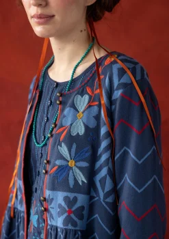 Neuletakki "Maria" ekologista ja kierrätettyä puuvillaa