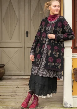 Neuletakki "Mårbacka" ekologista ja kierrätettyä puuvillaa