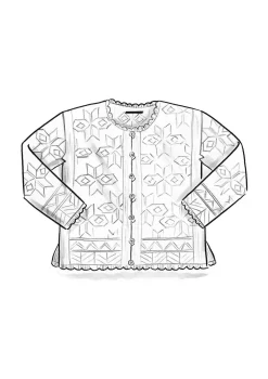 Neuletakki ”Nova” karitsanvillaa