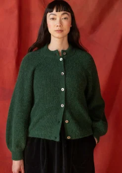 Neuletakki "Vinternatt" alpakkasekoitetta