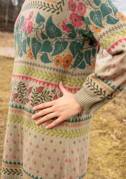 Neuletunika ”Borealis” ekologista ja kierrätettyä puuvillaa / villaa