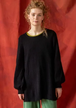 Neuletunika "Vinternatt" alpakkasekoitetta