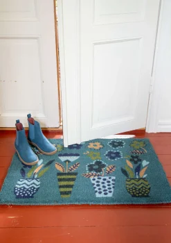 Ovimatto "Flower pots" kookoskuitua