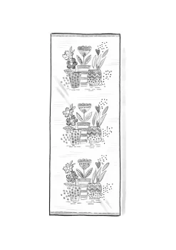 Painokuvioitu käytävämatto 