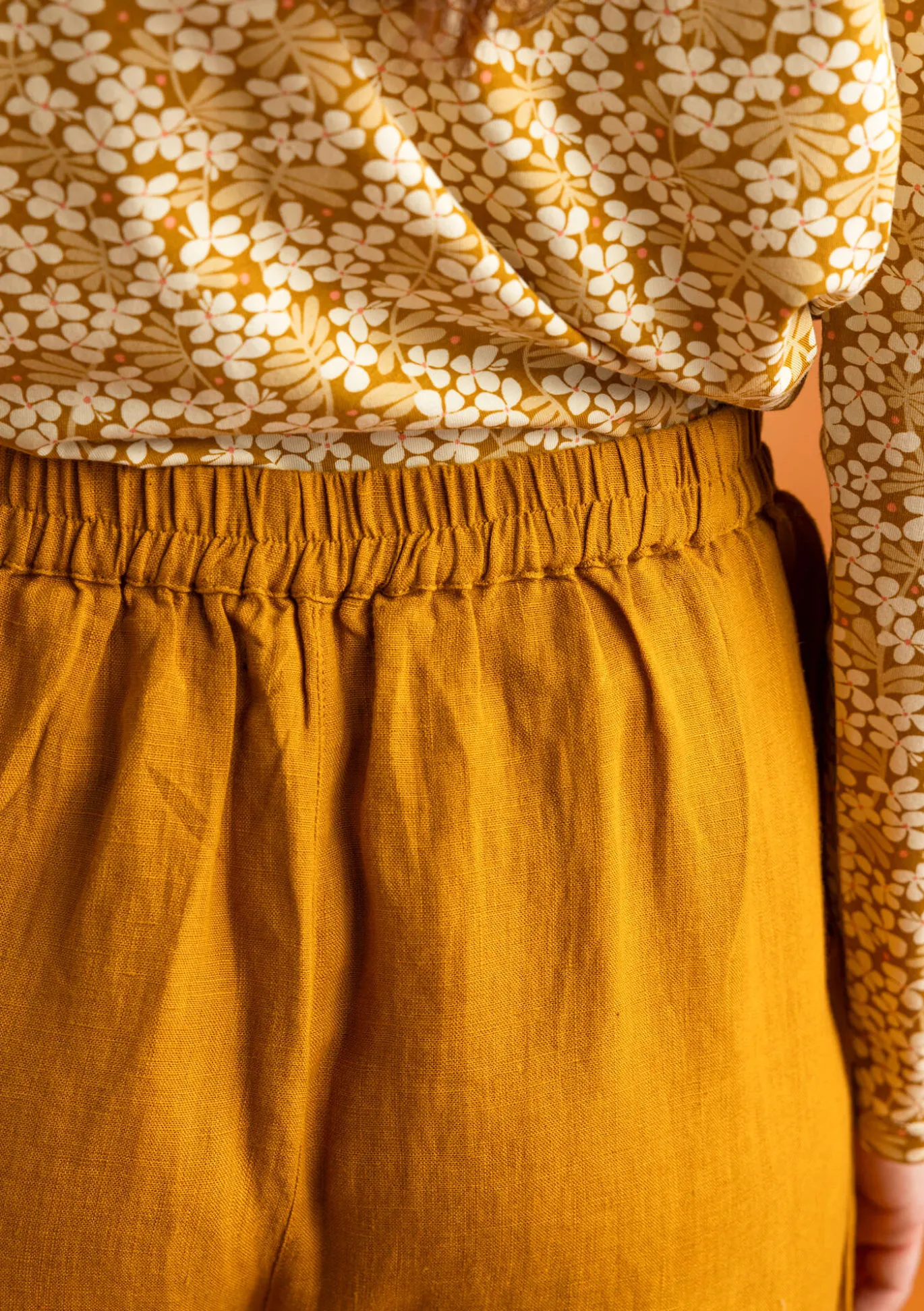 Pellavakankaiset housut ”Asta”