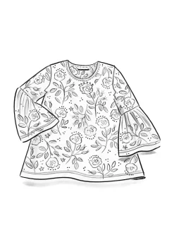 Pusero ”Nyponros” ekopuuvillaa/modaalia