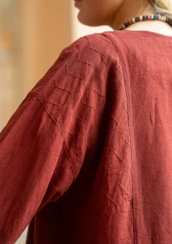 Sisätakki ”Andante” pellavaa