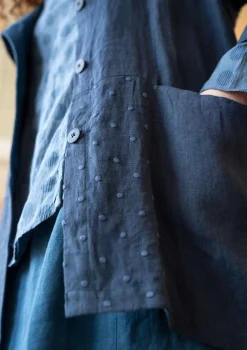 Sisätakki ”Andante” pellavaa