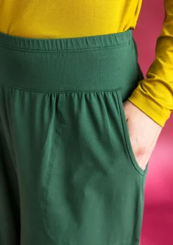 Trikoohousut ekopuuvillaa/elastaania