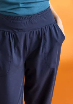 Trikoohousut ekopuuvillaa/elastaania