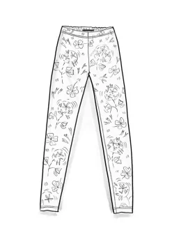 Trikooleggingsit ”Pelargon” lyocellia/elastaania