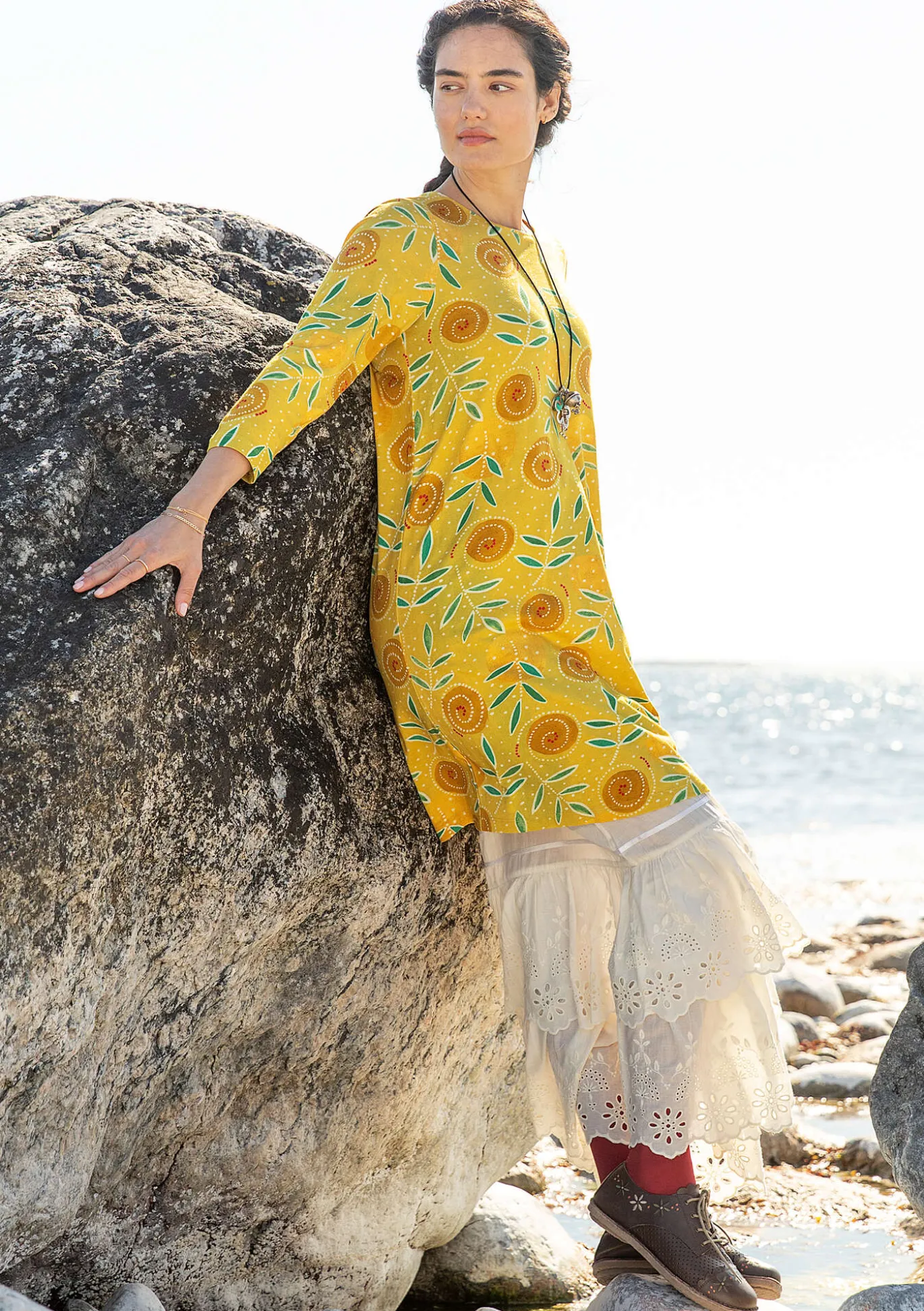 Trikoomekko "Bhumika" ekopuuvillaa ja modaalia