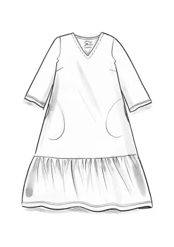 Trikoomekko ”Tyra” ekopuuvillaa/modaalia