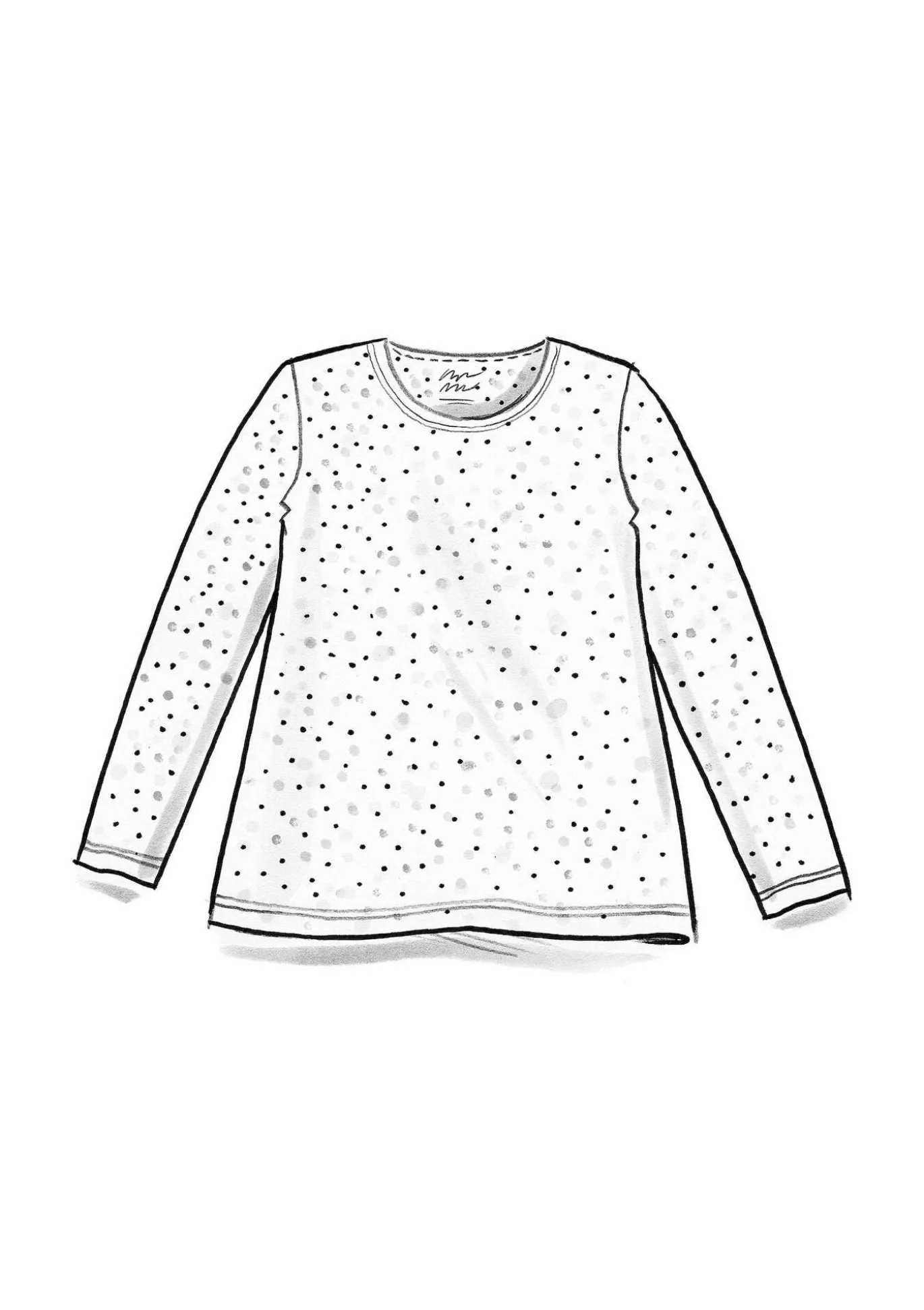 Trikoopusero ”Helga” lyocellia/elastaania