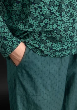 Trikoopusero ”Ylva” ekopuuvillaa/elastaania