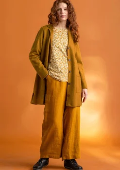 Trikoopusero ”Ylva” ekopuuvillaa/elastaania