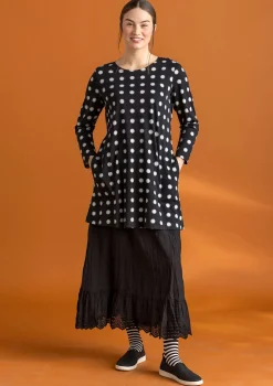 Trikootunika ”Tyra” ekopuuvillaa/modaalia