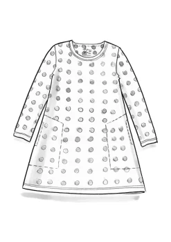 Trikootunika ”Tyra” ekopuuvillaa/modaalia