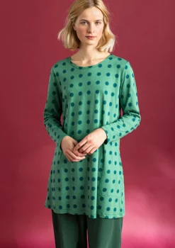 Trikootunika ”Tyra” ekopuuvillaa/modaalia