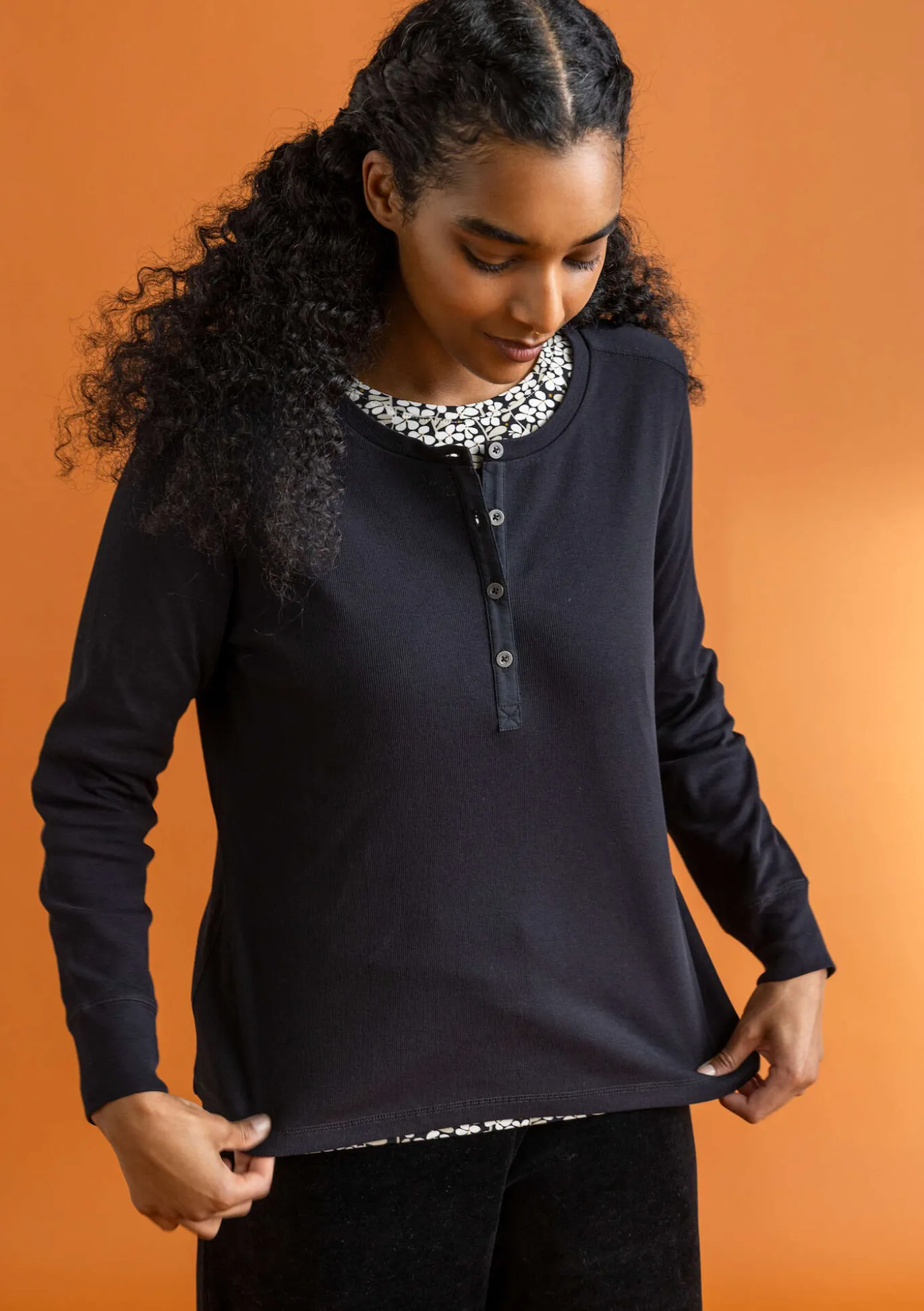 Vaarinpaita ekopuuvillaribbiä